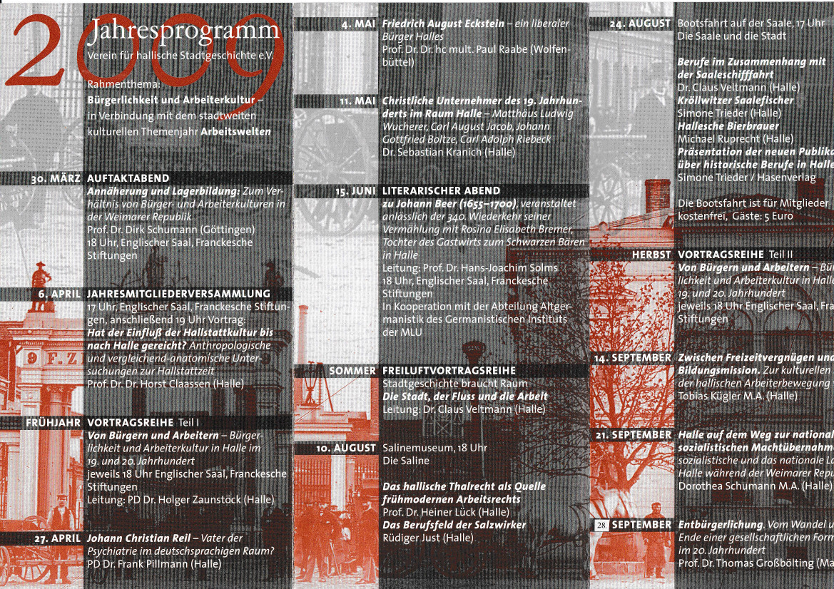 Jahresprogramm 2009 Bürgerlichkeit - 2