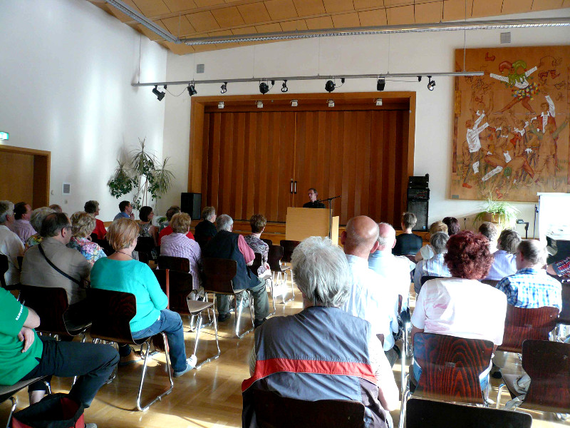 Freiluftreihe Halle-Neustadt Vortrag Pasternak 26.Mai 2014